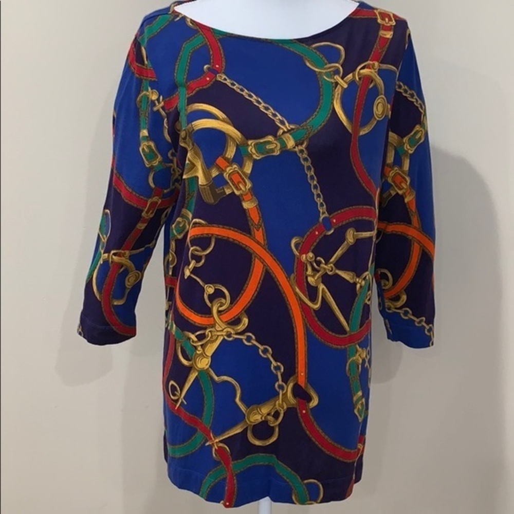 LAUREN RALPH LAUREN 100% COTTON  TUNIC NWOT